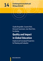 Claudi Bergmüller, Claudia Bergmüller, Bernw Causemann, Bernward Causemann, Susann Höck, Susanne Höck... - Quality and Impact in Global Education