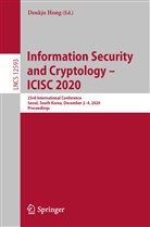 Deukj Hong, Deukjo Hong - Information Security and Cryptology -  ICISC 2020
