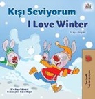Shelley Admont, Kidkiddos Books - I Love Winter (Turkish English Bilingual Children's Book)
