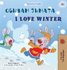Shelley Admont, Kidkiddos Books - I Love Winter (Bulgarian English Bilingual Children's Book)