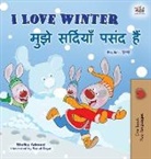 Shelley Admont, Kidkiddos Books - I Love Winter (English Hindi Bilingual Book for Kids)
