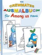 Ricky Roogle - Das Crewmates Ausmalbuch für Am@ng.us Fans