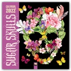 Flame Tree Publishing, Flame Tree Studio - Sugar Skulls Wall Calendar 2022 (Art Calendar)