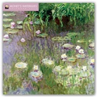 Flame Tree Publishing, Claude Monet, Flame Tree Studio - Monet''s Waterlilies Wall Calendar 2022 (Art Calendar)