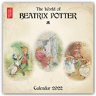 Flame Tree Publishing, Beatrix Potter, Tree Flame, Flame Tree Studio - British Library: Beatrix Potter Wall Calendar 2022 (Art Calendar)
