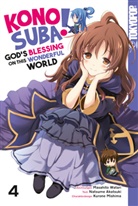 Natsume Akatsuki, Ku Mishima, Kurone Mishima, Masahito Watari, Masahito Watari - Konosuba! God's Blessing On This Wonderful World!. Bd.4. Bd.4