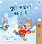 Shelley Admont, Kidkiddos Books - I Love Winter (Hindi Children's Book)