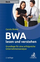 Carola Rinker - BWA lesen und verstehen