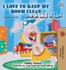 Shelley Admont, Kidkiddos Books - I Love to Keep My Room Clean (English Arabic Children's Book)