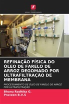 Praveen B. V. S, Praveen B. V. S., Praveen B.V.S, Bhanu Radhika G, Bhanu Radhika G. - REFINAÇÃO FÍSICA DO ÓLEO DE FARELO DE ARROZ DEGOMADO POR ULTRAFILTRAÇÃO DE MEMBRANA