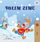 Shelley Admont, Kidkiddos Books - I Love Winter (Serbian Children's Book - Latin Alphabet)
