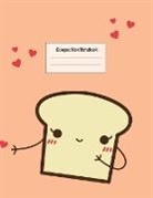 Allegra Edupublishing - Composition Notebook: Wide Ruled Lined Paper: Large Size 8.5x11 Inches, 110 pages. Notebook Journal: Two Loving Toasts Workbook for Preschoo