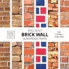 Make Better Crafts - Well Built Brick Wall Scrapbook Paper