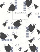Allegra Edupublishing - Composition Notebook: Wide Ruled Lined Paper: Large Size 8.5x11 Inches, 110 pages. Notebook Journal: Random Flying Objects Workbook for Pres