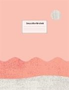 Allegra Edupublishing - Composition Notebook: Wide Ruled Lined Paper: Large Size 8.5x11 Inches, 110 pages. Notebook Journal: Pink Desert Moon Workbook for Preschool