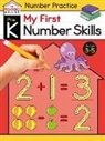 Marla Conn, The Reading House - My First Number Skills (Pre-K Number Workbook): Preschool Activities, Ages 3-5, Early Math, Number Tracing, Counting, Addition and Subtraction, Shapes