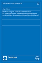 Olga Milanin - Die Bedeutung des OECD-Musterkommentars für die Auslegung von Doppelbesteuerungsabkommen am Beispiel des Nutzungsberechtigten (Beneficial Owner)