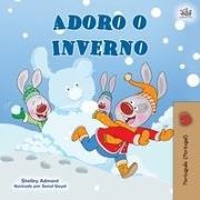 Shelley Admont, Kidkiddos Books - I Love Winter (Portuguese Book for Kids- Portugal)