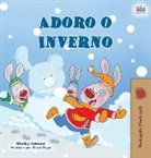 Shelley Admont, Kidkiddos Books - I Love Winter (Portuguese Book for Kids- Portugal)