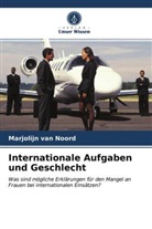 Marjolijn van Noord, Marjolijn van Noord - Internationale Aufgaben und Geschlecht