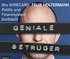 Felix Holtermann, Sebastian Pappenberger - Geniale Betrüger, Audio-CD (Audiolibro)