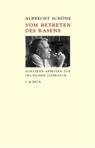 Albrecht Schöne, Ulrich Joost, Jürge Stenzel, Jürgen Stenzel, Ernst-Peter Wieckenberg - Vom Betreten des Rasens