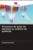 Ammani Krishna - Processus de prise de décision en matière de publicité