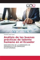 Christian Avila Torres - Análisis de las buenas prácticas de talento humano en el Ecuador