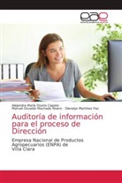 Manuel Osvaldo Machado Rivero, Dianelys Martínez Paz, Alejandra María Osorio Capote - Auditoría de información para el proceso de Dirección
