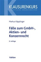 Markus Käpplinger - Fälle zum GmbH-, Aktien- und Konzernrecht