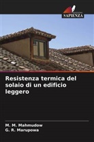 M. M. Mahmudow, G. R. Marupowa - Resistenza termica del solaio di un edificio leggero