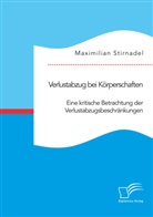 Maximilian Stirnadel - Verlustabzug bei Körperschaften. Eine kritische Betrachtung der Verlustabzugsbeschränkungen