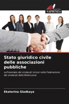 Ekaterina Gladkaya - Stato giuridico civile delle associazioni pubbliche
