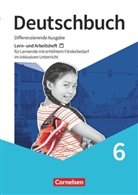 Angela Brabender, Birgit Pingl, Angel Brabender, Angela Brabender, Ellwart, Birgi Ellwart... - Deutschbuch - Sprach- und Lesebuch - Differenzierende Ausgabe 2020 - 6. Schuljahr Lern- und Arbeitsheft für Lernende mit erhöhtem Förderbedarf im inklusiven Unterricht - Arbeitsheft mit Lösungen