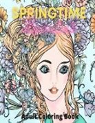 Indesign Studio - Springtime Beauties Adult Coloring Book