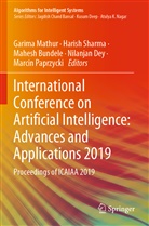 Mahesh Bundele, Mahesh Bundele et al, Nilanjan Dey, Garima Mathur, Marcin Paprzycki, Haris Sharma... - International Conference on Artificial Intelligence: Advances and Applications 2019