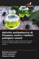 Adeyemi Ajayi, Bukola Fasoyinu, Victor Oyetayo - Attività antibatterica di Pawpaw contro i batteri patogeni umani