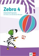 Zebra 4, Arbeitsheft Sprache mit digitalen Medien Klasse 4
