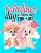 Harper Hall, Harper Hall - Valentine's Day Coloring Book