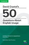 David Crystal, Scott Thornbury - David Crystal's 50 Questions About English Usage