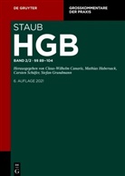 Claus-Wilhelm Canaris, Raimon Emde, Raimond Emde, Mathias Habersack, Carsten Schäfer, Thiessen... - Handelsgesetzbuch - Band 2/2: §§ 89-104