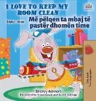 Shelley Admont, Kidkiddos Books - I Love to Keep My Room Clean (English Albanian Bilingual Children's Book)