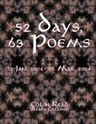 Colin Read - 52 Days, 63 Poems 15 Jan, 2004 - 06 Mar 2004