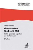 Georg Steinberg - Klausurenkurs Strafrecht BT/2