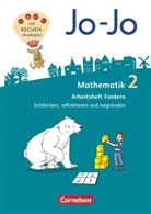 Joachi Becherer, Joachim Becherer, Marti Gmeiner, Martin Gmeiner, Heike u Keller - Jo-Jo Mathematik - Allgemeine Ausgabe 2018 - 2. Schuljahr Arbeitsheft Fordern