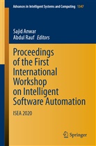Saji Anwar, Sajid Anwar, Rauf, Rauf, Abdul Rauf - Proceedings of the First International Workshop on Intelligent Software Automation