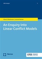 Klaus Beckmann, Klaus B Beckmann, Klaus B. Beckmann, Lennart Reimer - An Enquiry Into Linear Conflict Models
