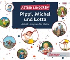 Katrin Engelking, Astrid Lindgren, Katrin Engelking, Ursula Illert, Peter Kaempfe, Dohren... - Pippi, Michel und Lotta, 3 Audio-CD (Livre audio)