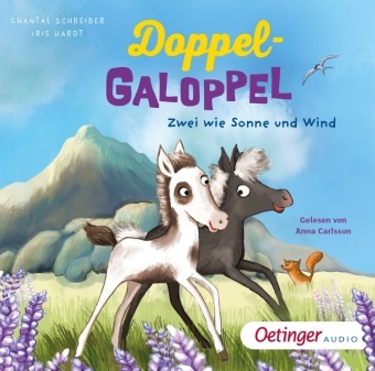 Iris Hardt, Chantal Schreiber, Anna Carlsson, Iris Hardt - Doppel-Galoppel 1. Zwei wie Sonne und Wind, 1 Audio-CD
