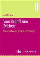 Axel Hesper - Vom Begriff zum Zeichen